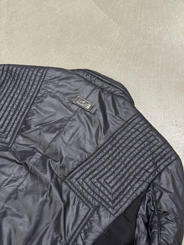 2000s Dolce & Gabbana astro moto nylon buffer jacket