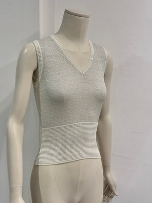 1990s Dolce & Gabbana embellished tank top