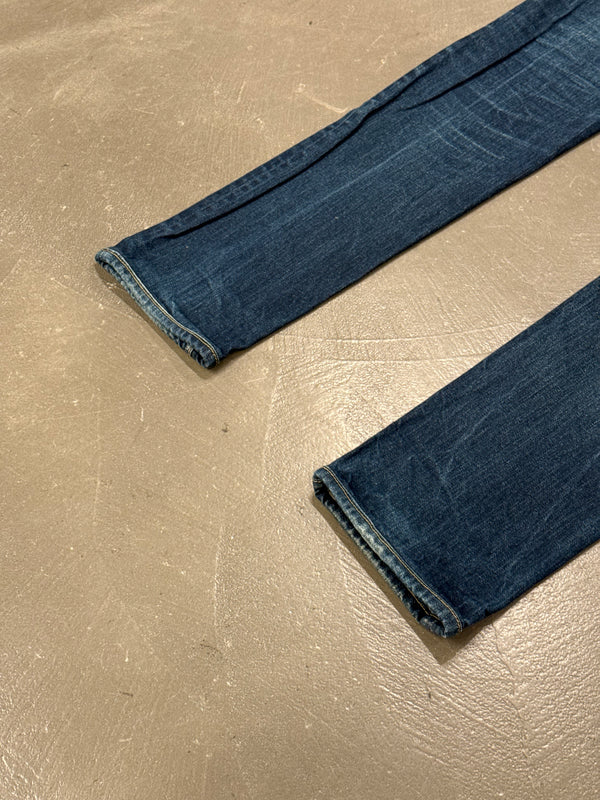 2013 Saint Laurent by Hedi Slimane mid-wash denim pants