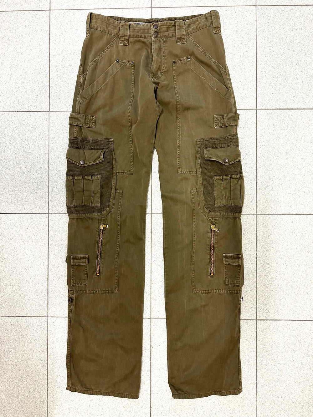 SS03 Dolce & Gabbana cargo military pants