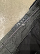 Load image into Gallery viewer, A/W 2003 Gucci by Tom Ford “uniform” flared pants
