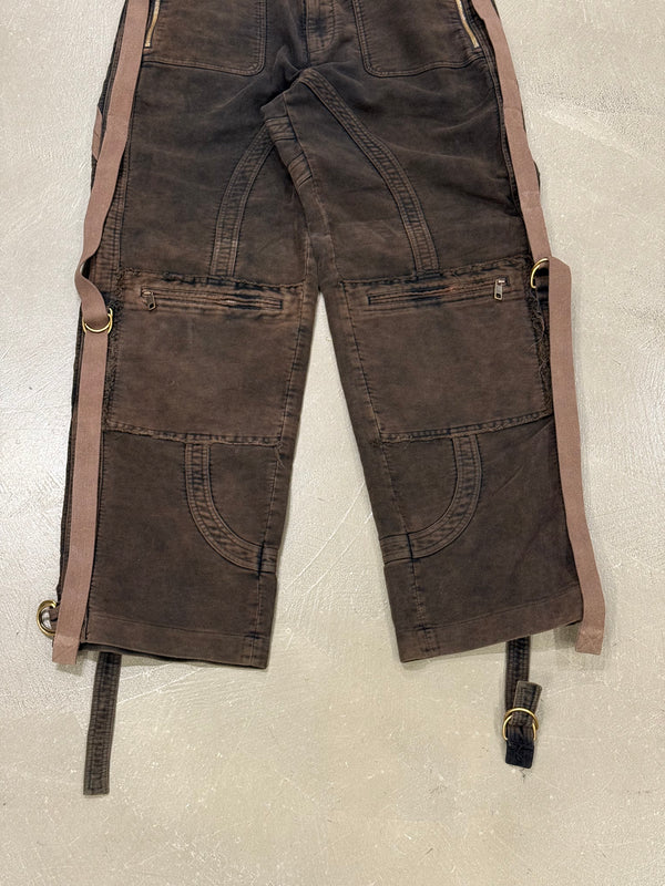 A/W2023 Dolce & Gabbana bondage paracadute cargo pants