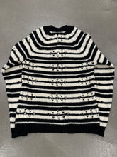 Load image into Gallery viewer, A/W2024 Dries Van Noten distressed stipe knit
