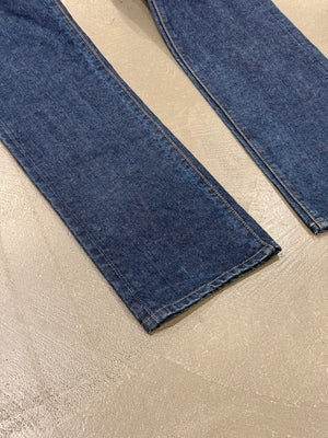 2000s Dior by Hedi Slimane raw jeans