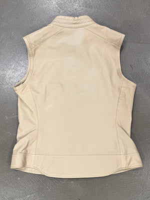 A/W2000 Prada biker leather vest