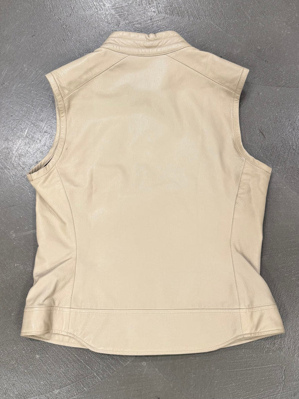 A/W2000 Prada biker leather vest