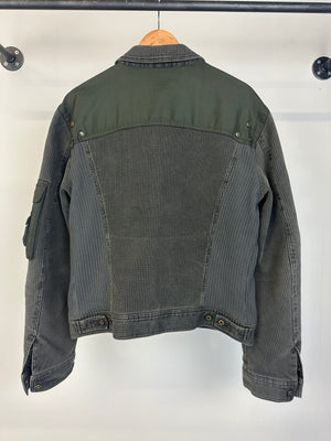 AW2003 Dolce & Gabbana hybrid hunting cargo jacket