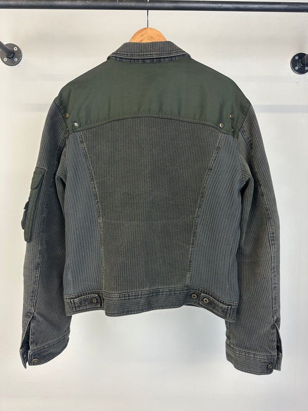 AW2003 Dolce & Gabbana hybrid hunting cargo jacket