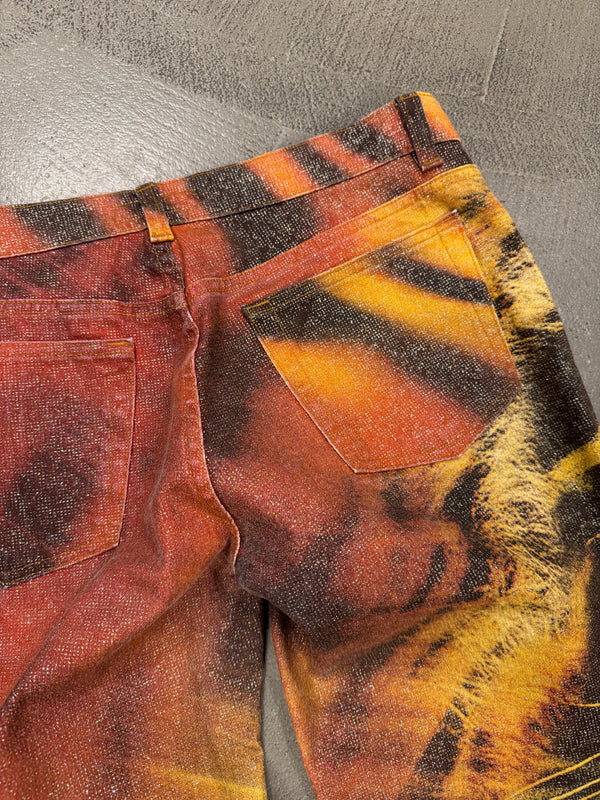 AW2000 Roberto Cavalli Tiger jeans