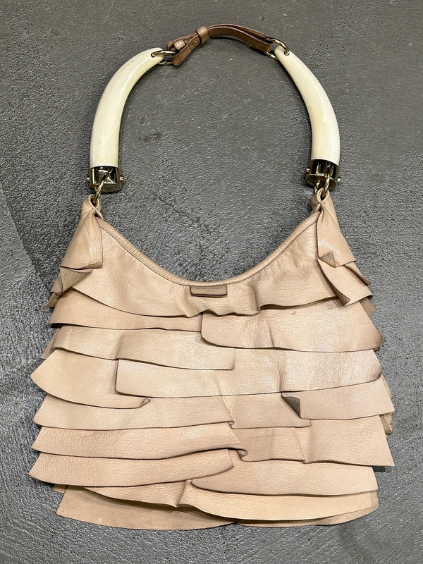 2004 Saint Laurent “Saint Tropez” Horn-Handle Bag