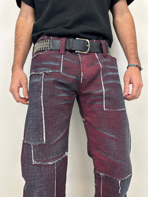 1990s Jean Paul Gaultier Patchwork jeans