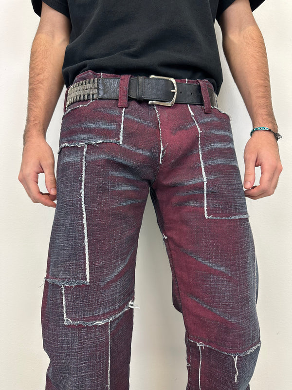 1990s Jean Paul Gaultier Patchwork jeans