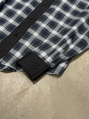 F/W2005 Dior by Hedi Slimane “fireworks” runway plaid shirt
