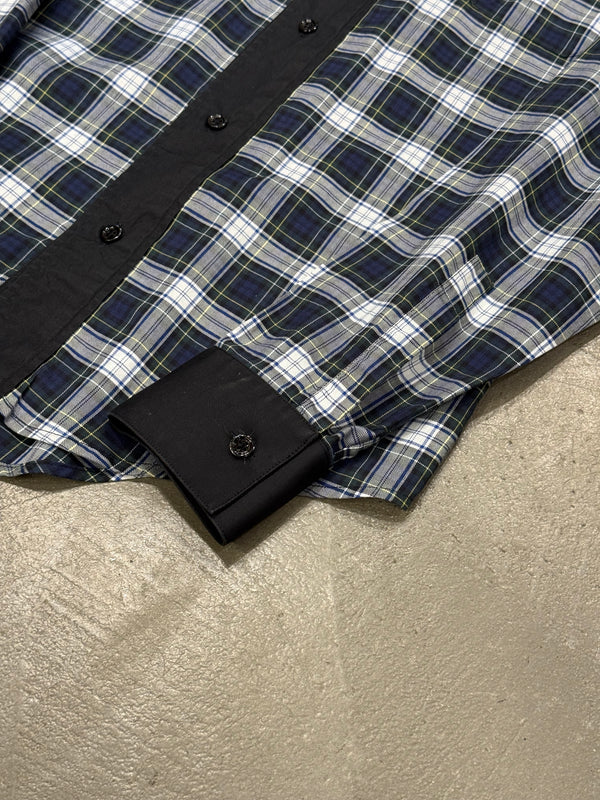 F/W2005 Dior by Hedi Slimane “fireworks” runway plaid shirt