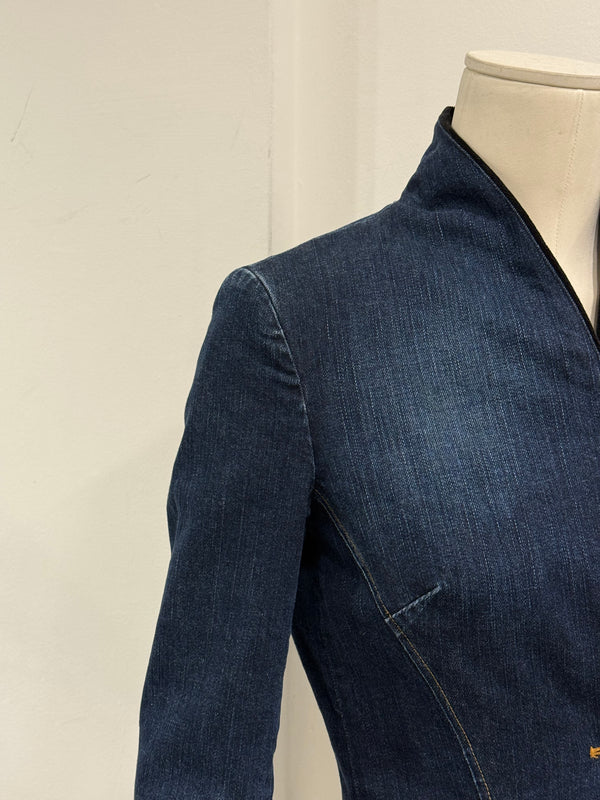 2000s Dolce & Gabbana faded denim jacket