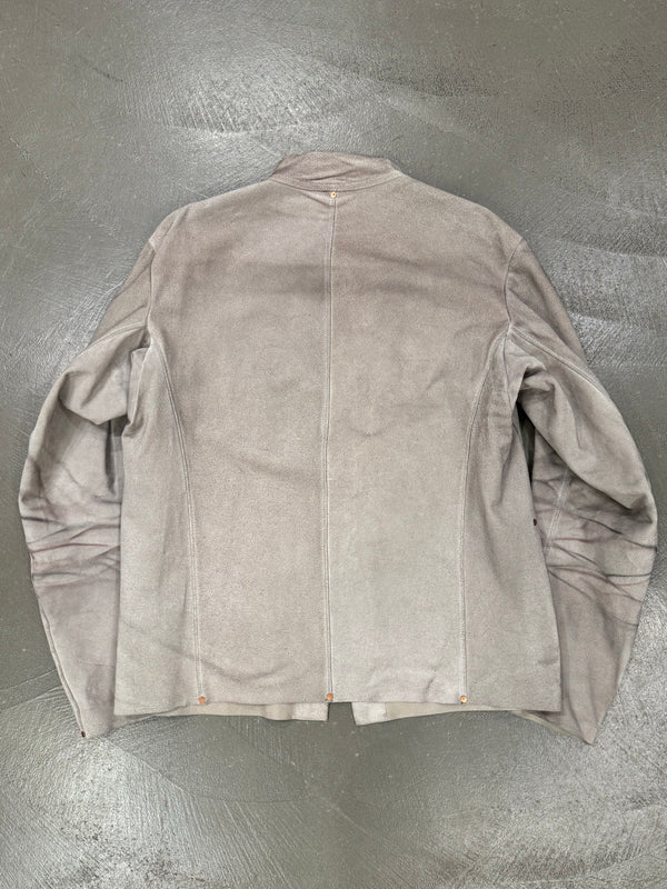 S/S 2003 Maison Margiela faded leather jacket