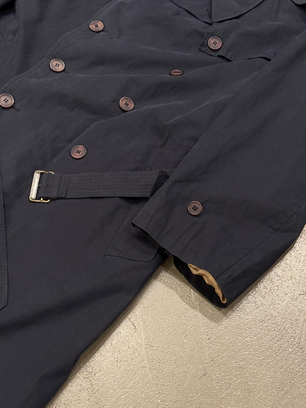 1990s Giorgio Armani double breasted trench coat