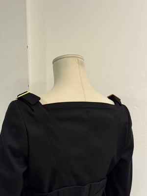 F/W 2003 Gucci by Tom Ford runway corset belted jacket