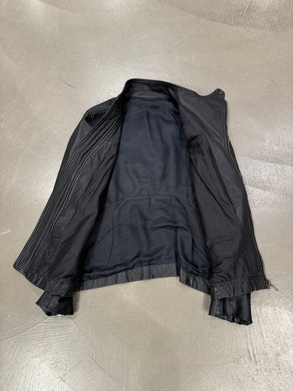 S/S 2010 Rick Owens backzip leather jacket