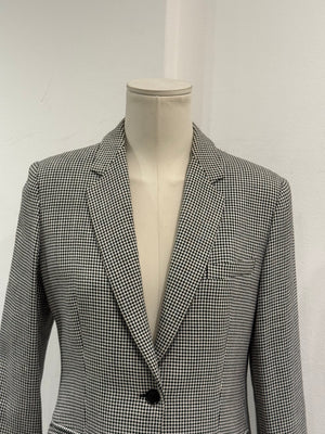 2001 Emporio Armani micro check tailored blazer