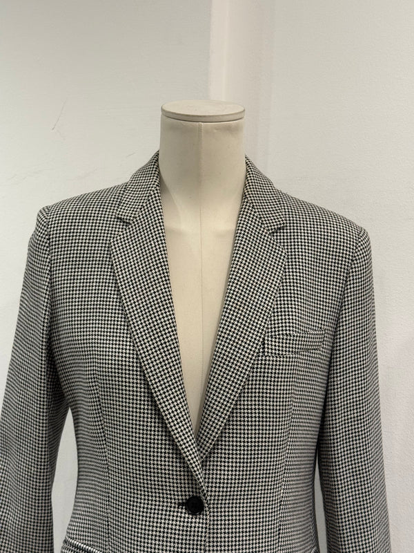 2001 Emporio Armani micro check tailored blazer