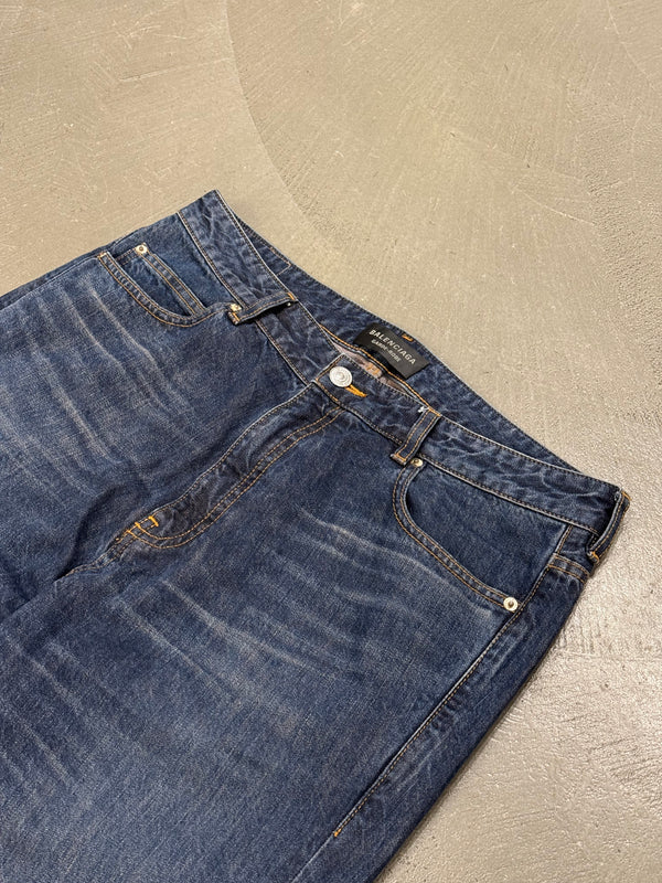 2023 Balenciaga wide flared jeans