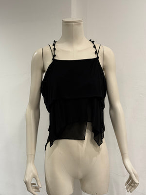 2004 Yves Saint Laurent by Tom Ford pleated silk set
