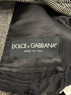 2000 Dolce & Gabbana wool coat