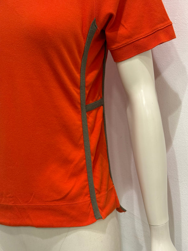 Hermès paneled polo shirt