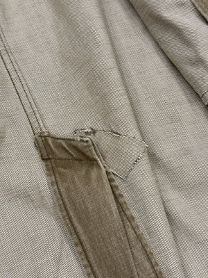 2010s Saint Laurent Paris sample long cotton trench