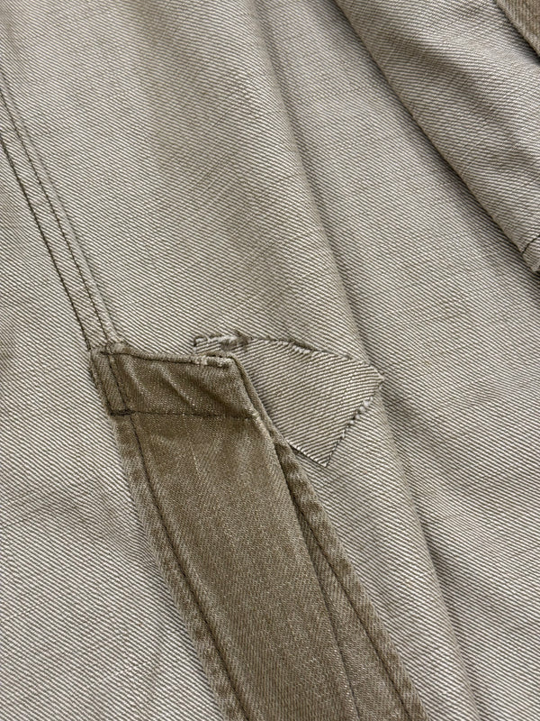 2010s Saint Laurent Paris sample long cotton trench
