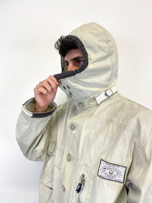 1990s Armani masked military jacket