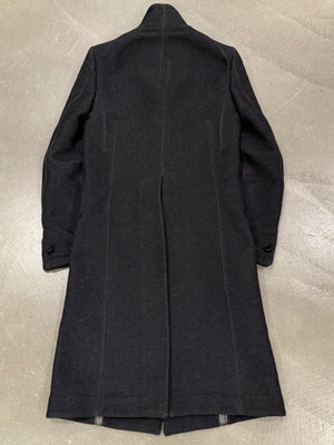 Carol Christian Poell unlined overlock dead end coat