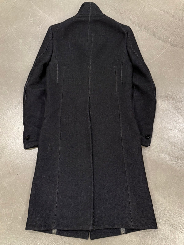 Carol Christian Poell unlined overlock dead end coat