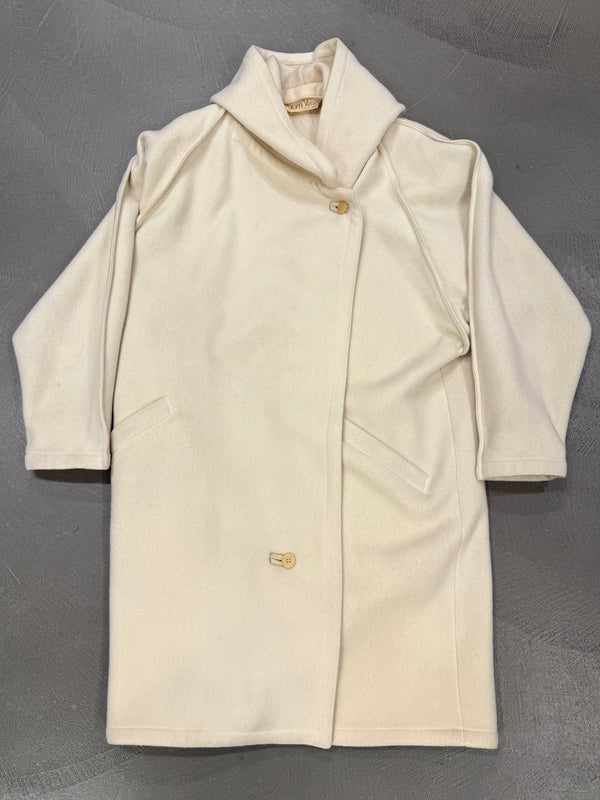 1990s Gianni Versace wool shawl-collar coat