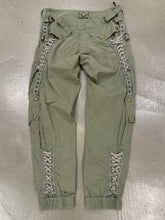 Load image into Gallery viewer, S/S2003 Dior by John Galliano lace-up bondage cargo short pants
