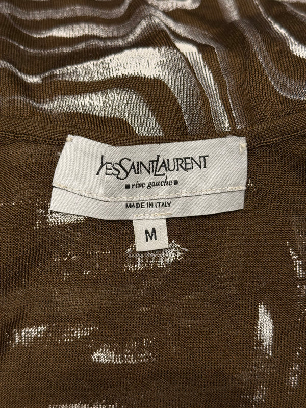 S/S2002 Yves Saint Laurent rive gauche by Tom Ford runway painted tank top