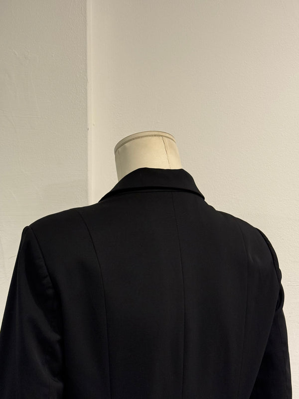 A/W2004 Christian Dior by Galliano buckle detail bondage tailored blazer jacket