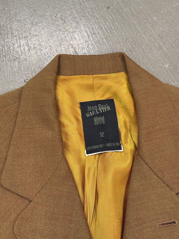 1980s Jean Paul Gaultier pour Gibò wool blazer vest