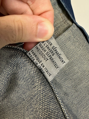 AW2004 Dior by Hedi Slimane “Victim of the crime” denim jacket