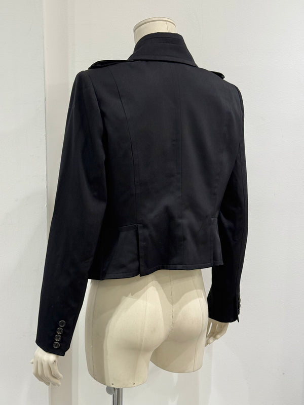 2003 Yves Saint Laurent by Tom Ford runway ruffle jacket