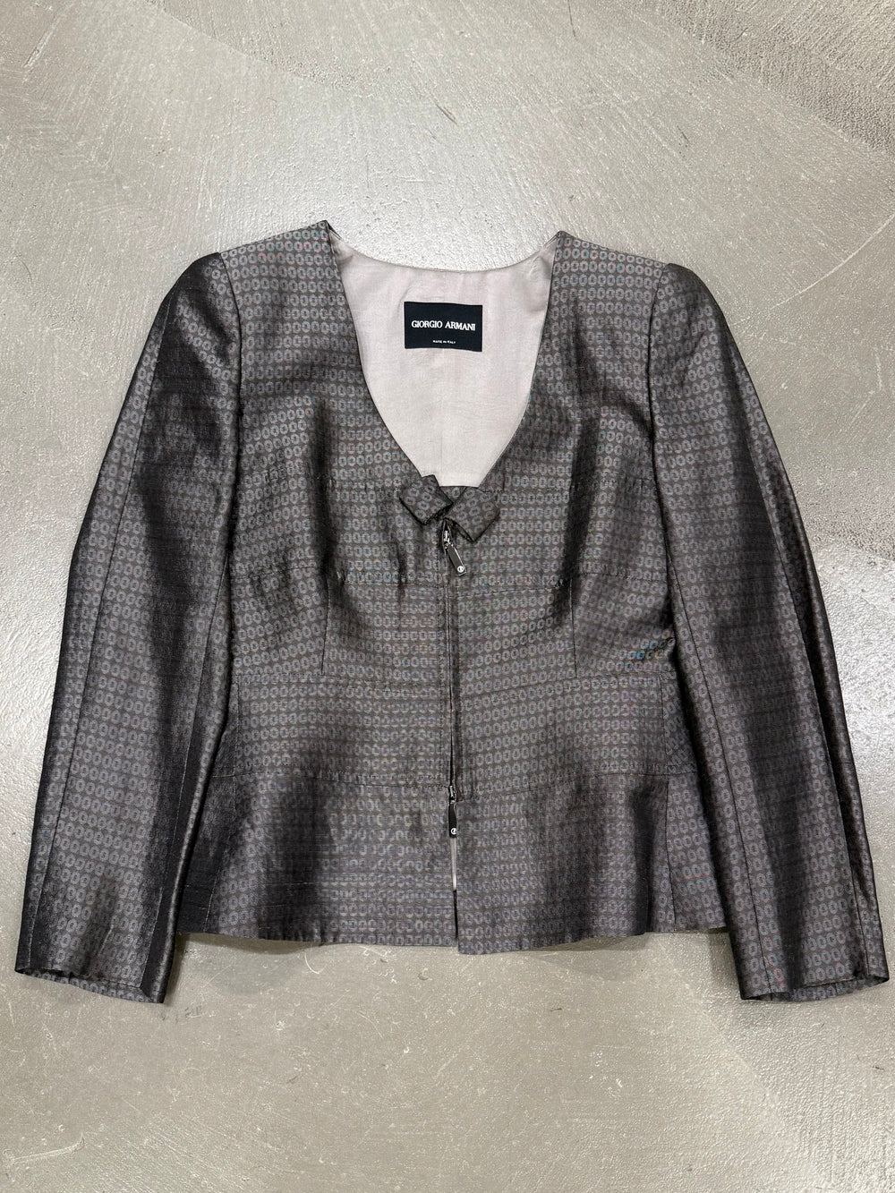 Giorgio Armani jacquard blazer jacket
