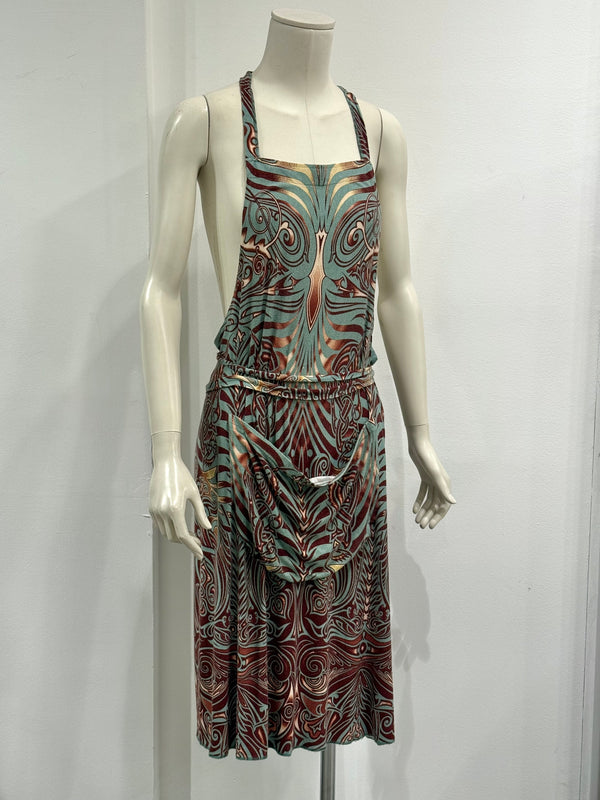 1990s Jean Paul Gaultier tribal dress