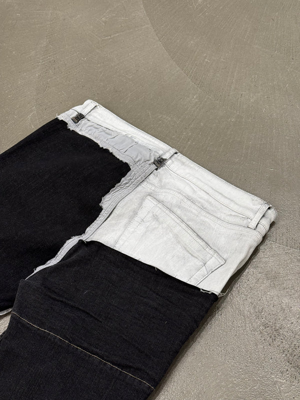 S/S2020 Rick Owens Tyrone painted sample jeans