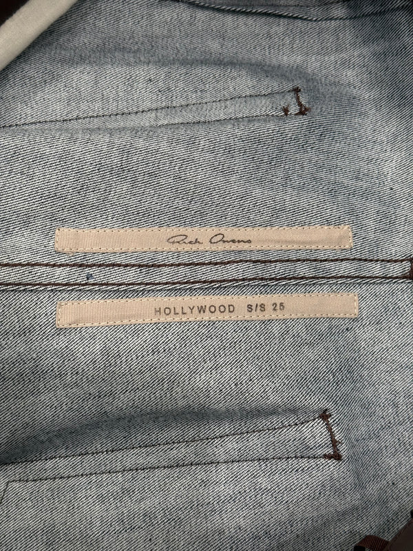 S/S2025 Rick Owens “Hollywood” coated pants