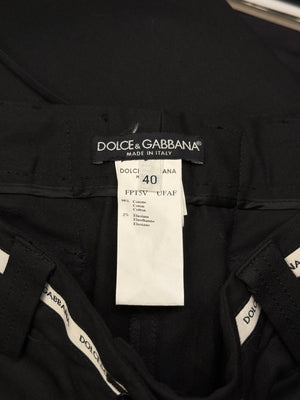 A/W2003 Dolce & Gabbana bondage lace-up pants