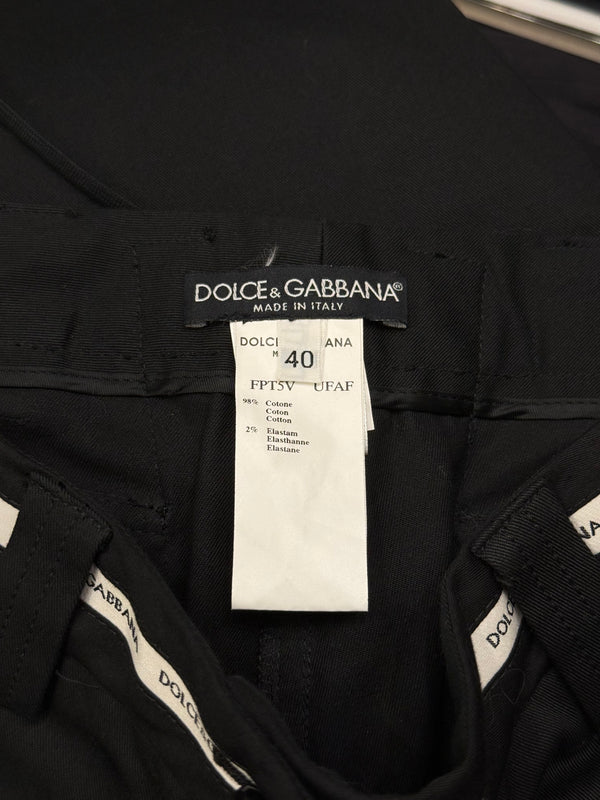 A/W2003 Dolce & Gabbana bondage lace-up pants