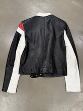 Load image into Gallery viewer, S/S 2001 Dolce &amp; Gabbana biker leather jacket
