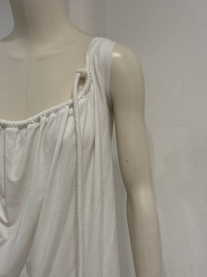 S/S2003 Maison Margiela ruched cotton top