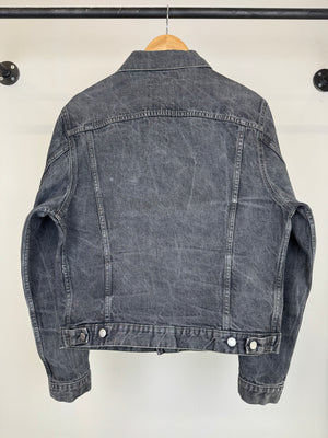 1999 Helmut Lang classic grey faded denim jacket